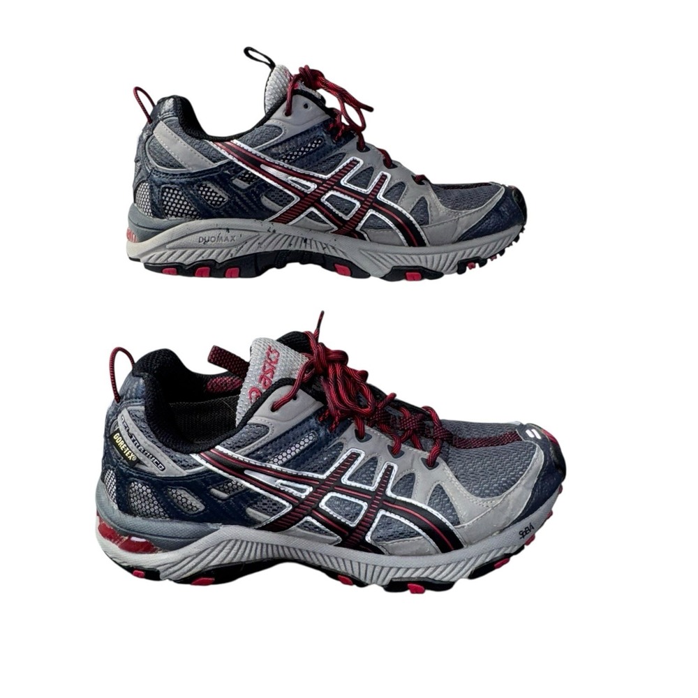 Size 8.5 - ASICS GEL-TRABUCO 12 G-TX Gore-Tex Trail Running Shoes Women's TN8F3